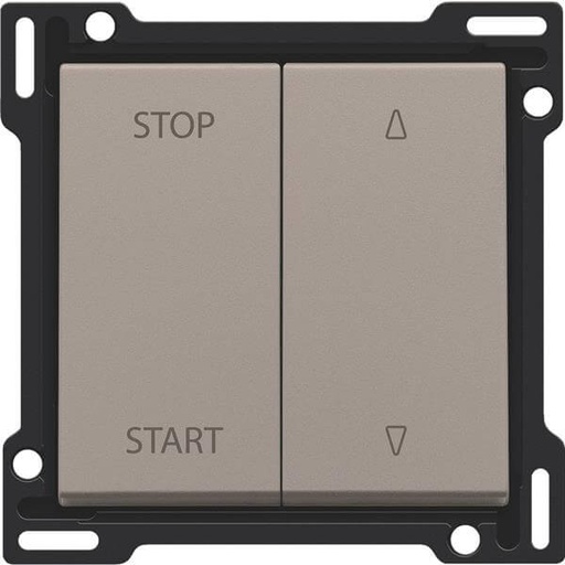 [NIK123-65905] Manette pour bouton poussoir pour volet - Bronze - Niko