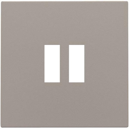 [NIK123-69801] Enjoliveur pour prise audio - Simple - Bronze - Niko