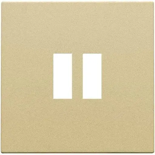 [NIK221-68001] Enjoliveur pour chargeur USB - Double - Gold Coated - Niko