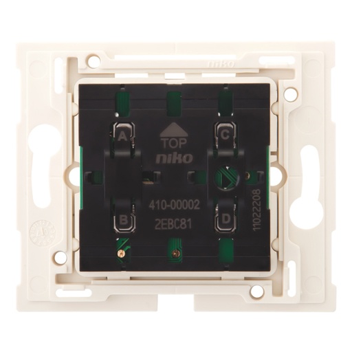 [NIK410-00002] Interrupteur émetteur sans fil - 4 boutons - Niko 