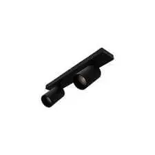 [INDWA19905] Applique / Plafonnier Riva 2 - GU10 - 2 x 13W - Noir mat - IP20 - Indigo 