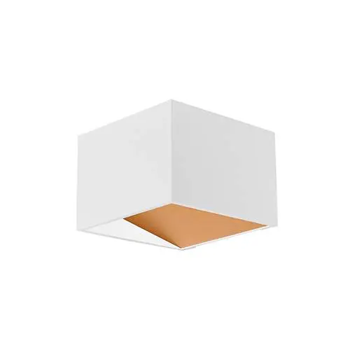 [INDWA209WW80] Applique led intérieure Kava - 5W - Dimmable - 3000K° - 390Lm - 230V - Blanc mat / Doré - Indigo