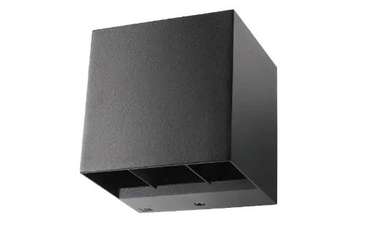 [SGL641707] Applique extérieure Artes - 8W - 480lm - 3000K° - Noir - SG lighting