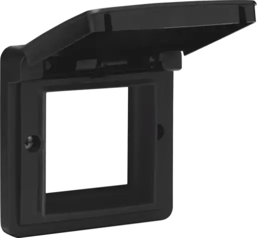 [NIK761-85000] Adaptateur 45x45mm Hydro - Noir  - Niko