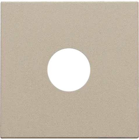 [NIK157-69102] Enjoliveur prise TV simple - Champagne coated - Niko