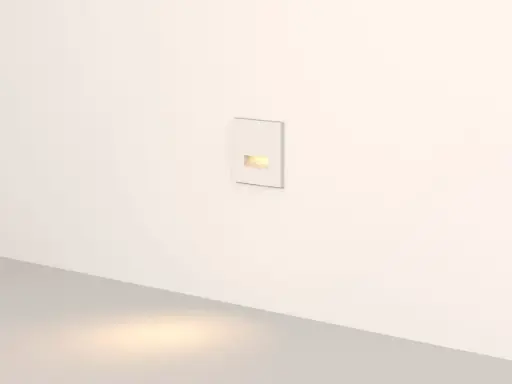 [TAL452047] Spot de balisage intérieur Fonda Square - Blanc - Encastrable - LED 0,8W 3000k° - TAL