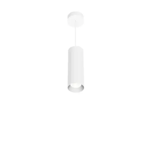[IDTL982121BSZ] Suspension tubulaire 20 cm Noia 2.0 - Socket GU10 - Blanc - ID To Light  