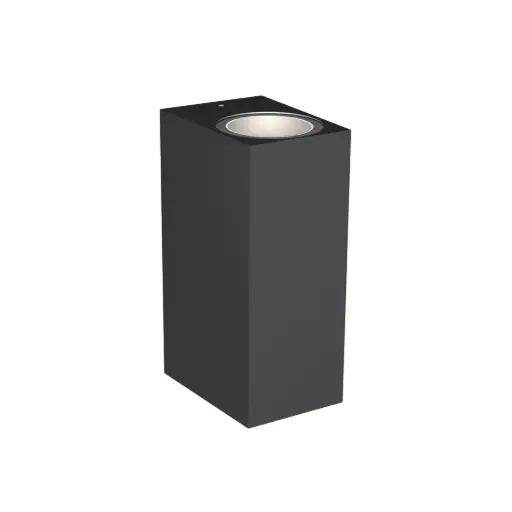 [IDTL681761FSC] Applique extérieure up&down Avoriaz - Socket 2xGU10 - IP65 - Gris anthracite - ID To Light