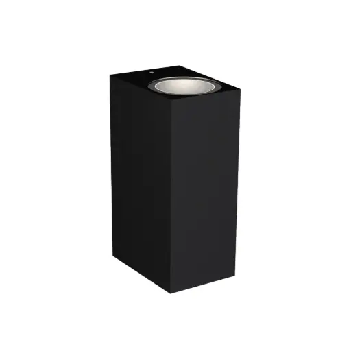 [IDTL681762NSC] Applique extérieure up&down Avoriaz - Socket 2xGU10 - IP65 - Noir - ID To Light