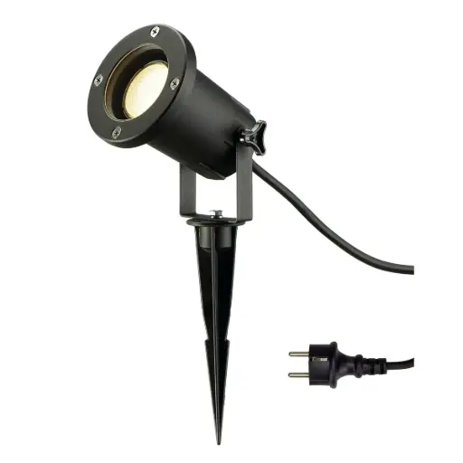 [SLV227410] Spot extérieur sur piquet Big Nautilus - Socket GU10 - IP65 - Noir - SLV