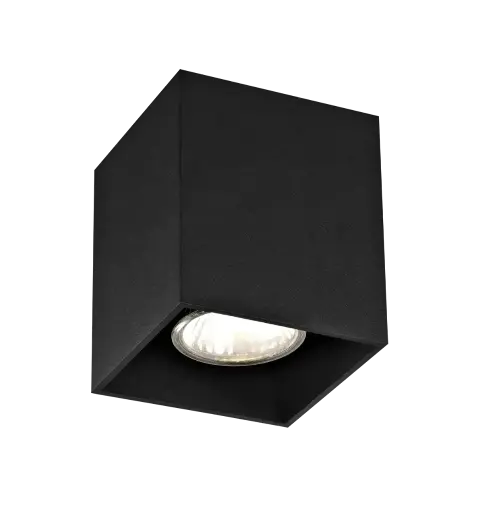 [FAN4014441] Spot apparent Babar carré - Socket 1xGU10 - Noir - Fantasia