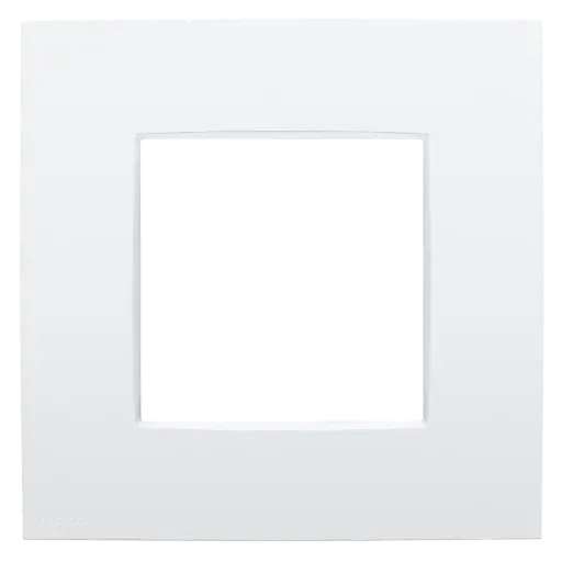 [NIK137-76100] Plaque simple - Pure Lunar white coated - Niko